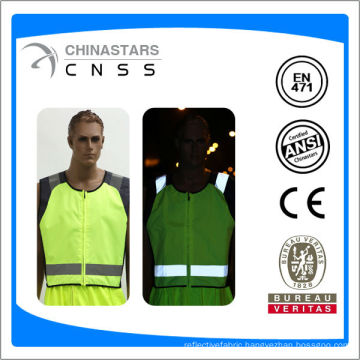 300D oxford High visibility reflective safety vest